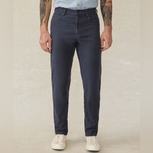 Faherty Men's Terry 5- Pocket Pants Size 33